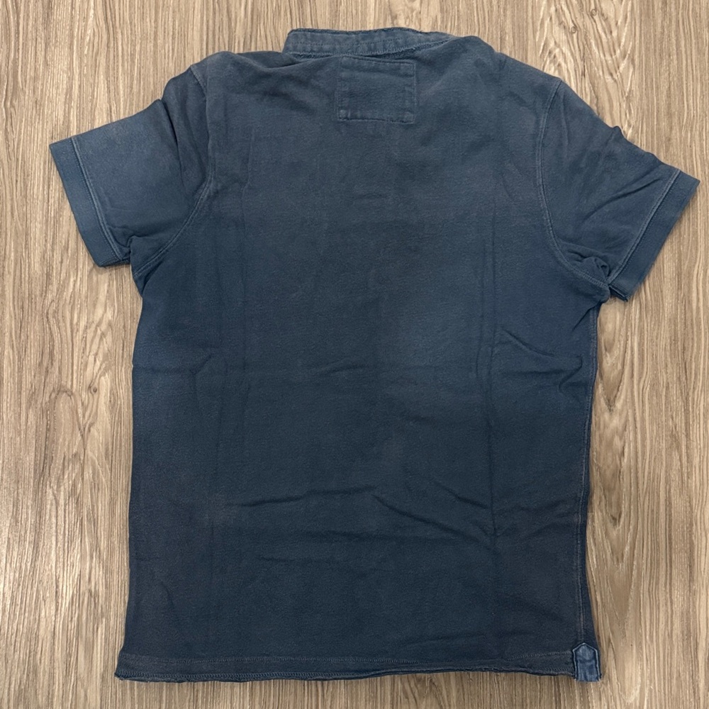 Abercrombie & Fitch Dark Blue Polo Shirt - Picture 3 of 3